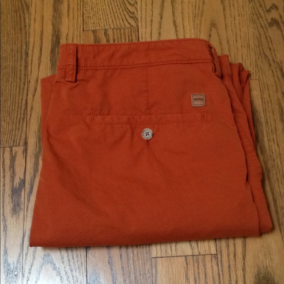 Hugo Boss Men's Orange Pants - Picture 12 of 12